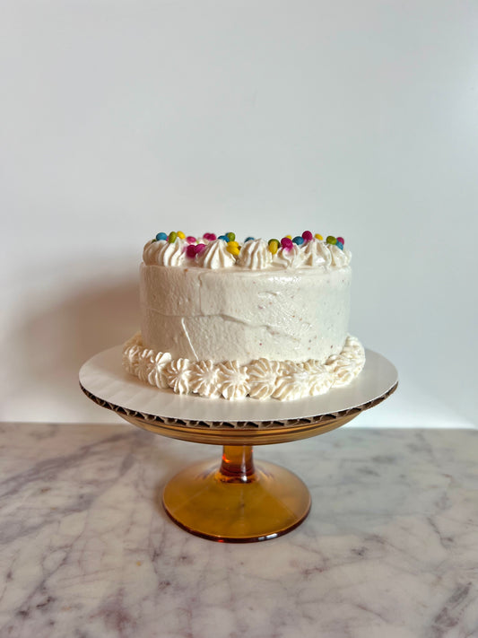 4 inch Full Iced Classic Cake      (order instructions below)