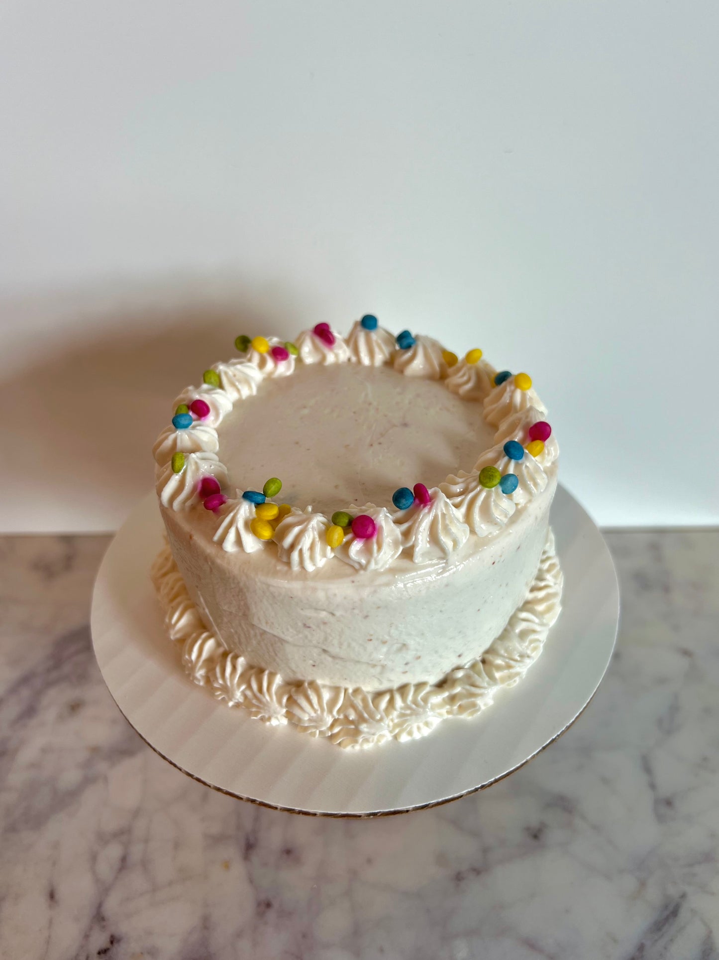 4 inch Full Iced Classic Cake (order instructions below)
