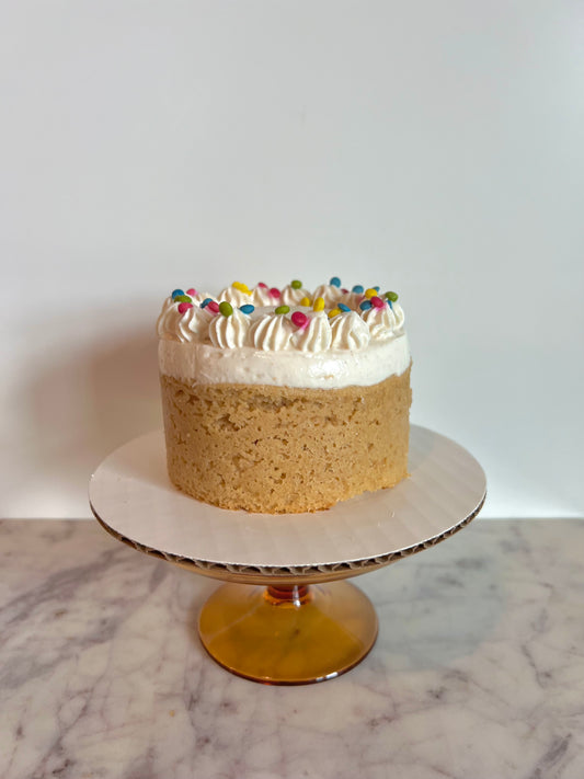 4 inch "Naked" Cake           (order instructions below)