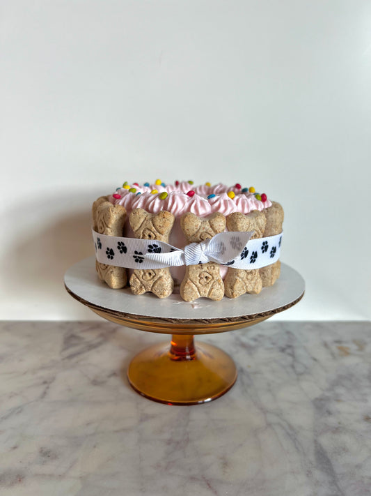 A Treat Wrapped Cake              (order instructions below)