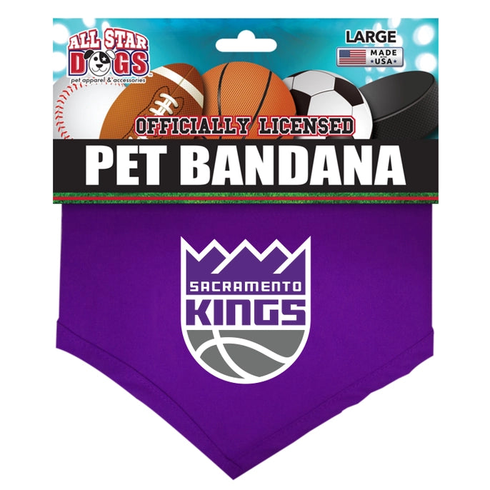 Sacramento Kings Dog Bandana