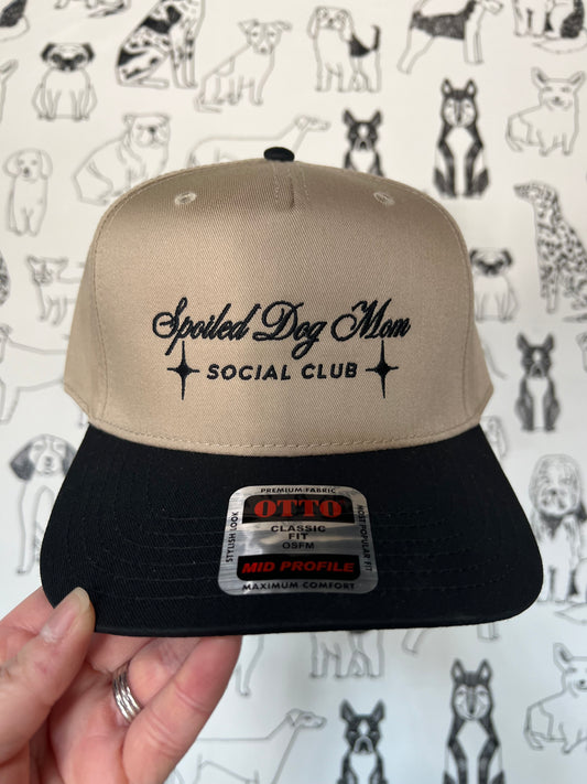 Spoiled Dog Mom Club Hat