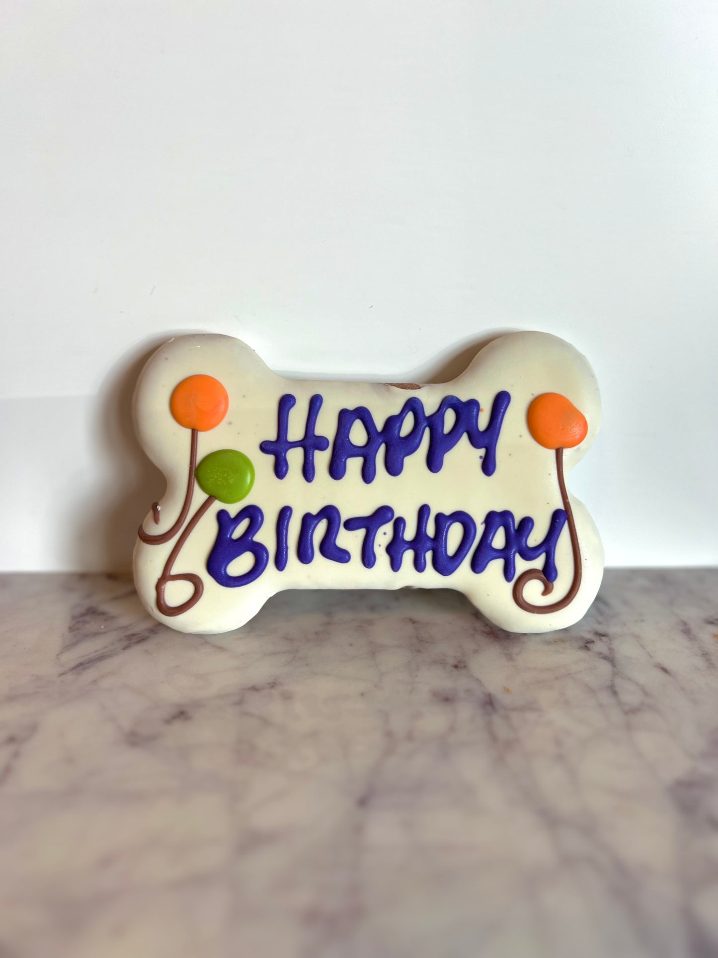 6" Happy Birthday Cookie