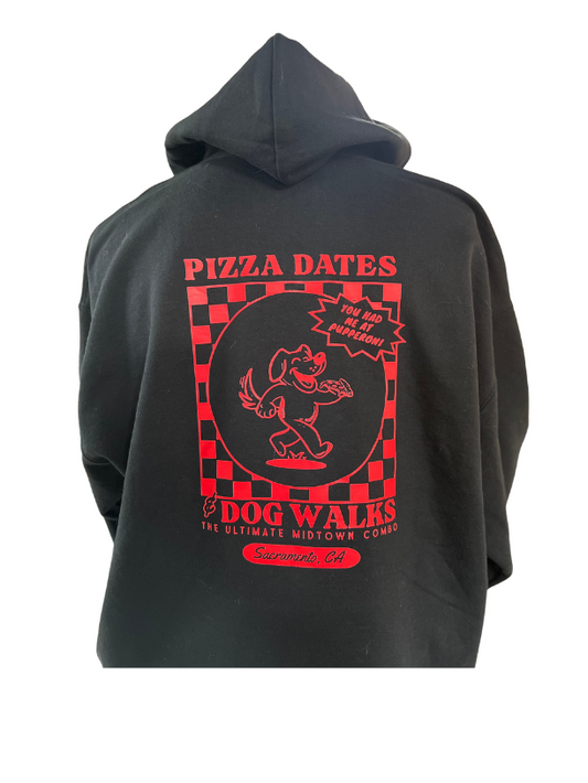 Pizza Dates and Dog Walk Hoodies (Pre-Order)