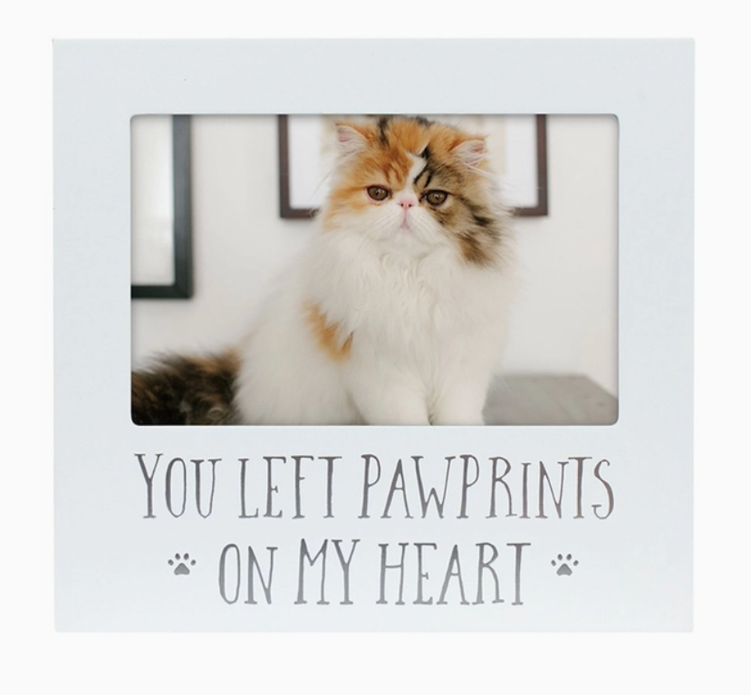 Pawprints on My Heart Photo Frame