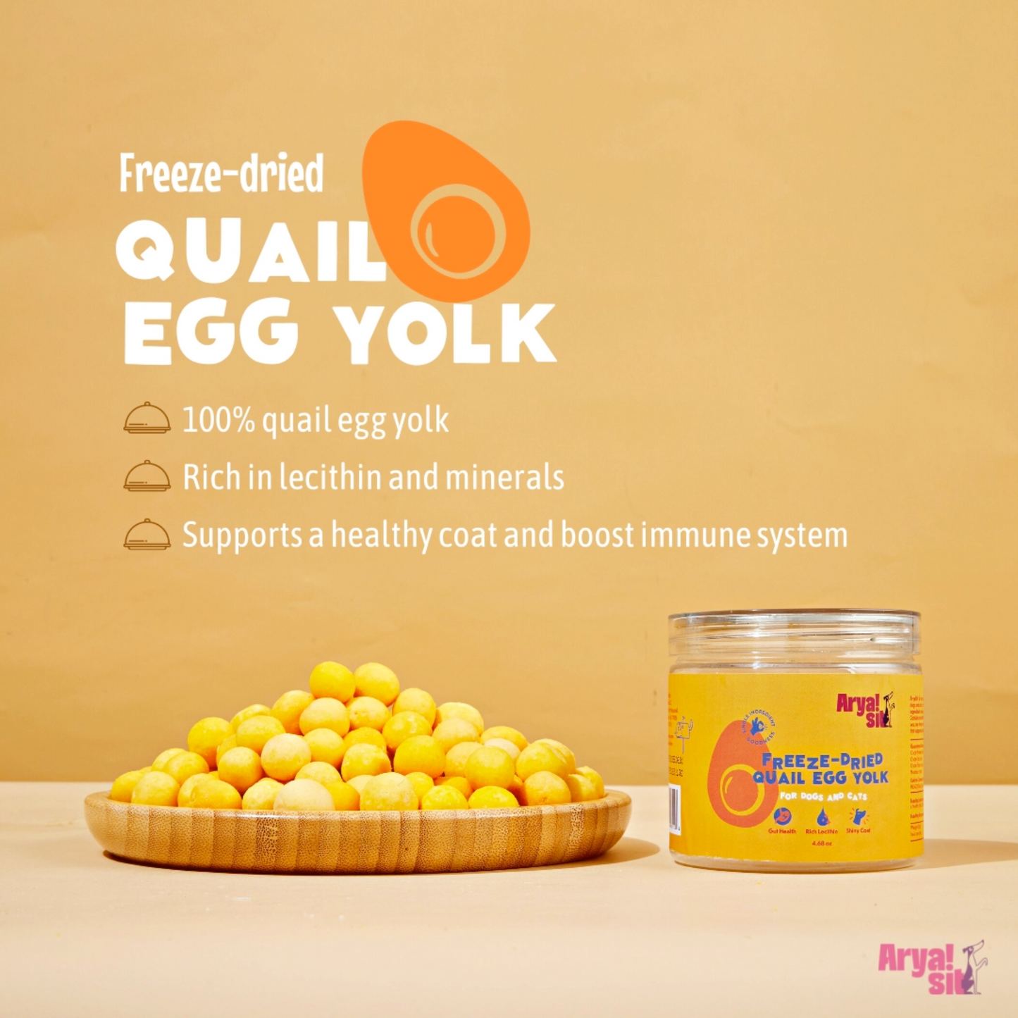 Freeze Dried Egg Yolk
